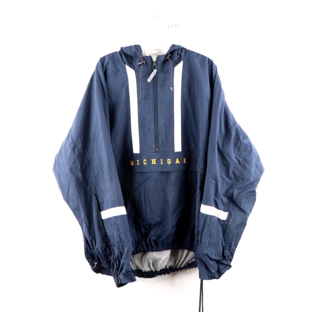 Vintage 90s University of Michigan Anorak Jacket